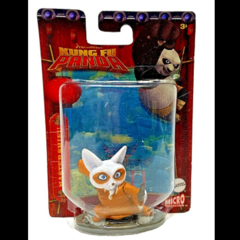 Kung Fu Panda Master Shifu Dreamworks Mattel Micro Collection Figure 2" x 2"